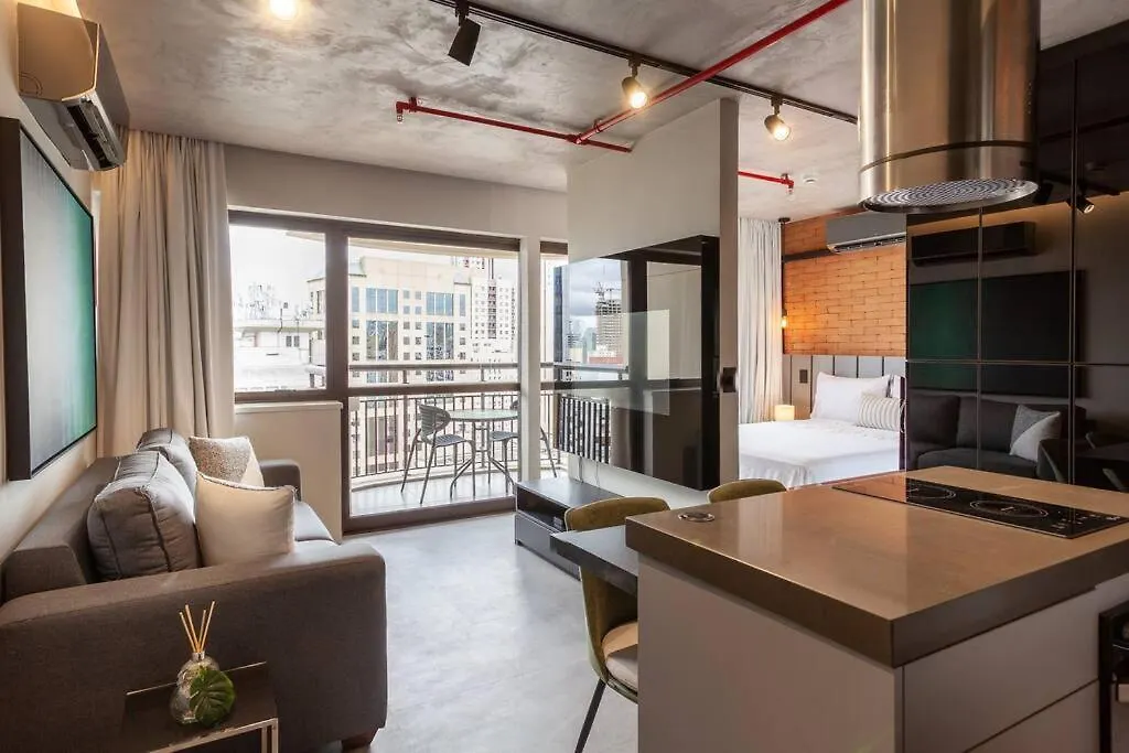 Flat Luxuoso Em Hotel De Luxo No Itaim Bibi location