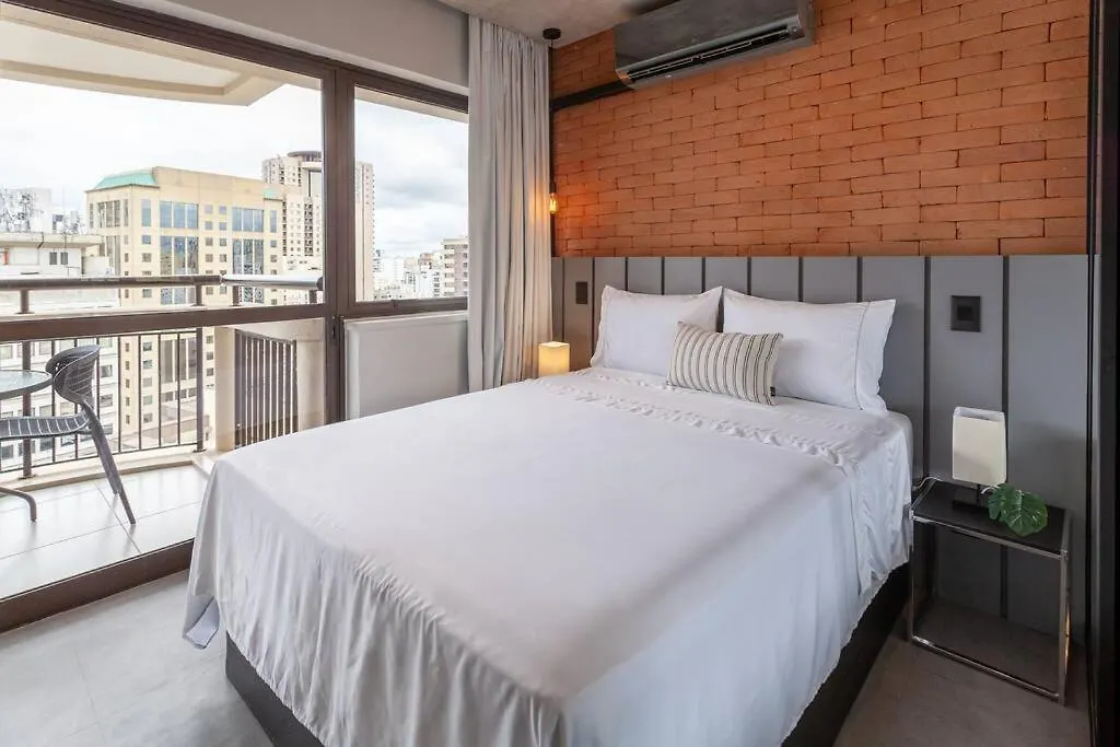 Flat Luxuoso Em Hotel De Luxo No Itaim Bibi Sao Paulo Apartment
