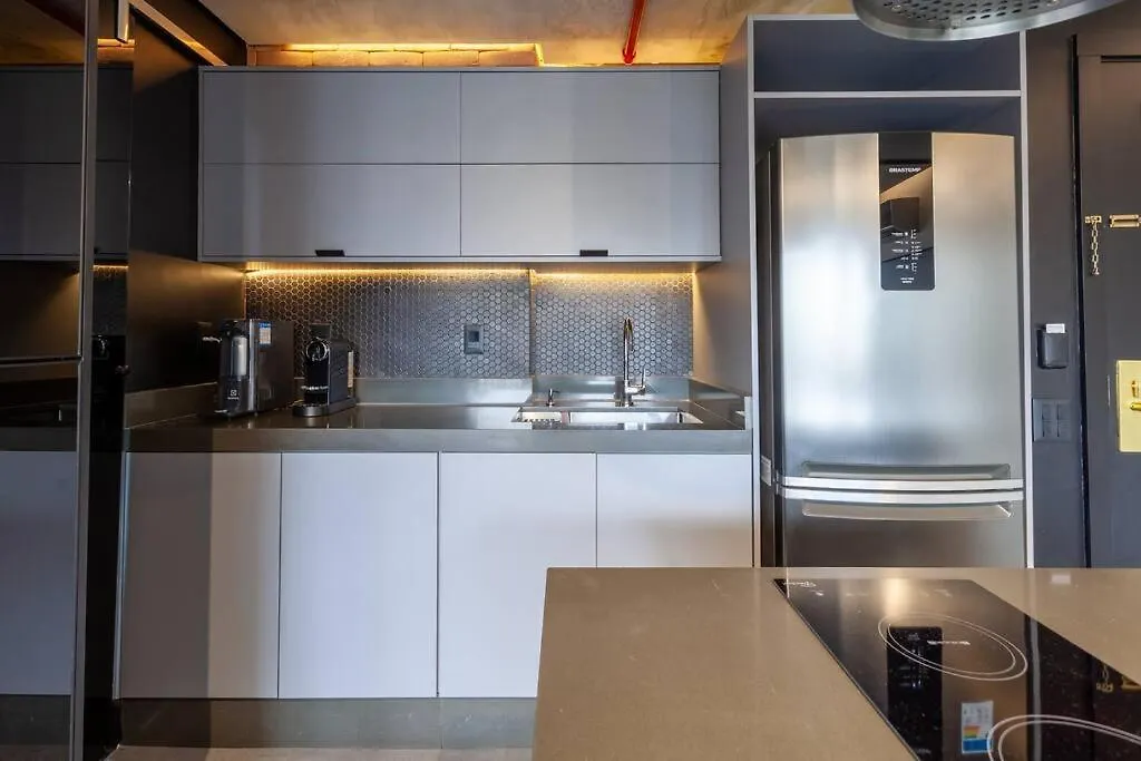 Flat Luxuoso Em Hotel De Luxo No Itaim Bibi São Paulo Apartament