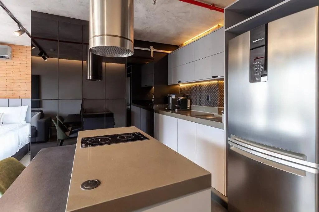 Apartament Flat Luxuoso Em Hotel De Luxo No Itaim Bibi São Paulo Brazylia